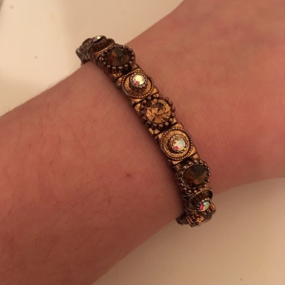 Brown and Bronze Bracelet